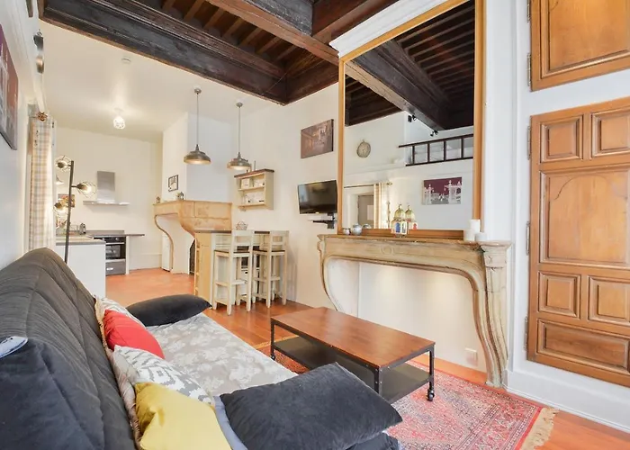 Le Cocon Des Deux Sirenes - Studio Cosy Pour 2 A Nancy